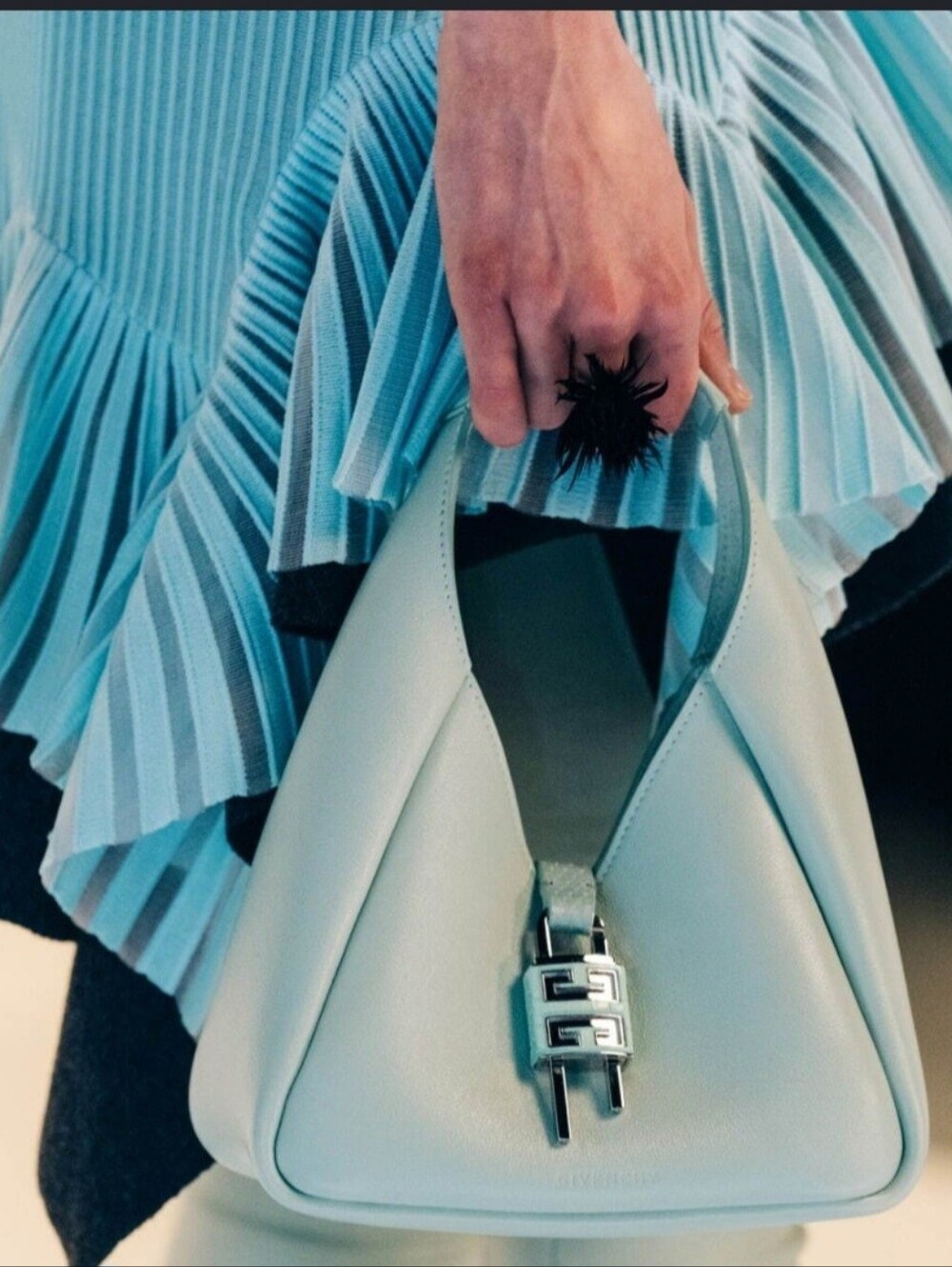 Givenchy G-lock Black Leather Mini Bag - Picture 8 of 8